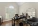 Bright office space features a desk, natural light and hardwood flooring at 502 Fly Fisher Dr, Salisbury, NC 28147