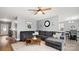 Comfortable living room with plush seating, decorative accents, and an open layout at 5057 Sedgefield Dr, Lancaster, SC 29720