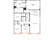 Second floor plan featuring a primary bedroom, bathroom, three additional bedrooms, a game room, and laundry at 1001 Cunningham Farm Dr, Indian Trail, NC 28079