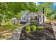 Charming home featuring a landscaped front yard, walkway, and inviting porch with a swing at 1104 Venus St, Kannapolis, NC 28083