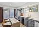 Efficient kitchen layout featuring stainless steel appliances and sleek countertops at 11216 Carmel Chace Dr, Charlotte, NC 28226