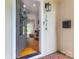 Inviting entryway with hardwood floors and natural light at 1514 Wensley Dr, Charlotte, NC 28210