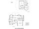 Detailed floor plan showcasing layout with primary suite, guest room, and upstairs bedrooms and bonus room at 16216 Woolwine Rd, Charlotte, NC 28278