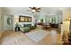 Spacious living area with an open floor plan, hardwood floors, and comfortable seating at 2115 Mecklenburg Ave, Charlotte, NC 28205