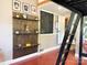This bedroom offers unique features, a loft bed, and custom shelving at 217 Hickory Dr, Mooresville, NC 28115