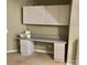 Desk built into the attic space, suitable for an office at 248 Aylesbury Ln, Indian Trail, NC 28079