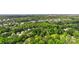 Wide shot of lush green trees and houses in a neighborhood setting at 301 Deer Creek Dr, Matthews, NC 28105
