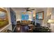 Comfortable living room with a fireplace, large window, and cozy seating, creating a welcoming atmosphere at 301 W 10Th W St, Charlotte, NC 28202