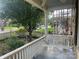 View of the porch swing showing as inviting space for outdoor living and relaxing at 500 W Council St, Salisbury, NC 28144