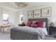 Comfortable bedroom with large bed, desk, and wall decor at 503 Meadow Ridge Dr, Belmont, NC 28012