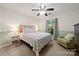 Bedroom with comfortable bed and neutral decor at 7357 Elwood Dr, Charlotte, NC 28227