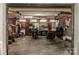 Spacious garage interior with ample storage space and tools at 7733 Skyline Dr, Sherrills Ford, NC 28673