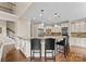 Kitchen featuring a large island, granite countertops, and stainless steel appliances at 1021 Westbury Dr, Matthews, NC 28104