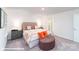 Cozy bedroom features neutral tones, plush carpet and modern furniture at 1033 20Th Avenue Se Loop, Hickory, NC 28602