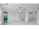 Spacious bedroom featuring a ceiling fan and carpeted floor at 104 Clydesdale Ct, Matthews, NC 28104