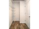 Walk-in closet featuring wood floor and wire shelving at 1064 20Th Avenue Se Loop, Hickory, NC 28602
