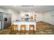 Modern kitchen with stainless appliances, an island with barstool seating, and great counter space at 1064 20Th Avenue Se Loop, Hickory, NC 28602