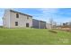 A spacious, well-manicured backyard, that showcases the property's generous outdoor space at 118 Dorian Pl, Troutman, NC 28166