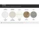 Selection of interior finishes including MSI quartz and marble countertops, Timberlake cabinetry, and Shaw flooring at 118 Dorian Pl, Troutman, NC 28166