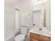 Bright bathroom featuring a shower-tub combination and classic vanity at 12624 Cedar Crossings Dr, Charlotte, NC 28273