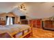 Large primary bedroom showcasing natural wood features and a cozy atmosphere at 1307 Tiffany Ln, Shelby, NC 28152