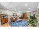 Bright and airy living room with hardwood floors, stylish furniture, and large windows offering natural light at 1338 Pell Dr, Lincolnton, NC 28092