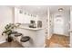 Bright kitchen featuring granite countertops, stainless steel appliances, with bar seating at 15318 Coventry Court Ln, Charlotte, NC 28277