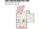 Detailed floor plan of the home showcasing the layout and dimensions of each room at 15807 Foreleigh Rd, Huntersville, NC 28078
