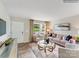 Comfortable living room featuring a cozy seating area, natural light, and stylish decor at 1611 Spring Lot Dr, Edgemoor, SC 29712