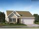 Charming single Gathering home featuring an attached two car garage and well manicured lawn at 1621 Spring Lot Dr, Edgemoor, SC 29712
