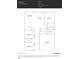 A detailed floor plan of the home, with 3 beds, 2 baths, and a 2-car garage at 1621 Spring Lot Dr, Edgemoor, SC 29712