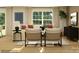 Relaxing living room featuring a bright picture window and comfortable furniture at 1621 Spring Lot Dr, Edgemoor, SC 29712