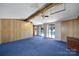 Bedroom with sliding doors leading to the backyard at 1723 Baskins Hill Rd, Heath Springs, SC 29058