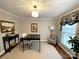 Office/Den with hardwood floors, neutral paint and a large window with a peaceful view at 1723 Baskins Hill Rd, Heath Springs, SC 29058