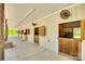 Spacious horse barn featuring stalls with individual doors and overhead fans for comfort at 1780 Sierra Rd, York, SC 29745
