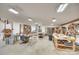 Large workshop with workbenches, tool storage, and ample space for projects and hobbies at 1780 Sierra Rd, York, SC 29745