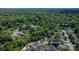 A neighborhood surrounded by a dense green forest at 2126 Downing St, Charlotte, NC 28205