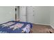 Bedroom features carpet flooring and closet doors at 2126 Downing St, Charlotte, NC 28205