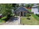 Charming single-story home with a well-manicured lawn and inviting front entrance at 2126 Downing St, Charlotte, NC 28205
