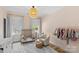 Charming Bedroom featuring patterned wallpaper, a plush rug, and natural light at 2509 Bay St, Charlotte, NC 28205