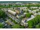 Stunning aerial view of the community showcasing lush greenery and convenient urban living at 2988 Textile Way, Charlotte, NC 28205
