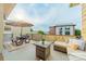 Spacious patio with outdoor dining, seating, and skyline views at 2988 Textile Way, Charlotte, NC 28205