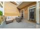 Cozy patio area featuring comfortable seating and outdoor lounge space at 2988 Textile Way, Charlotte, NC 28205