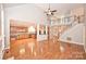 Spacious home featuring a living room, stairs to the second floor, and kitchen at 427 Pinnacle Ln, Huntersville, NC 28078