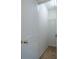 Walk-in closet featuring carpet and built-in shelving at 6808 Squirrels Foot Ct, Charlotte, NC 28217
