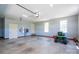 Spacious garage featuring ample room for parking and storage, with a lawn tractor at 727 Skinner Rd, Shelby, NC 28152