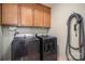 This laundry room features a washer and dryer, providing convenience for laundry needs at 727 Skinner Rd, Shelby, NC 28152