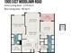 Detailed floorplan of property at 1000 East Woodlawn Road, featuring 2 bedrooms at 1000 E Woodlawn Rd # 315, Charlotte, NC 28209