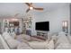 Inviting living room with modern decor and an open layout that flows into the kitchen at 1000 E Woodlawn Rd # 315, Charlotte, NC 28209