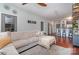 Spacious living room with an open layout and easy access to the outdoor balcony at 1000 E Woodlawn Rd # 315, Charlotte, NC 28209